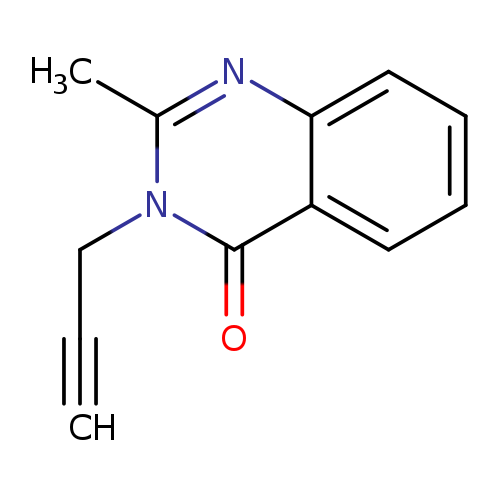 2-methyl-3-(prop-2-yn-1-yl)-3,4-dihydroquinazolin-4-one