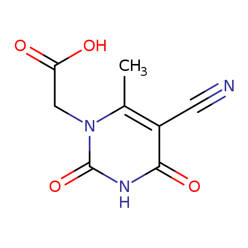 2-(5-Cyano-6-methyl-2,4-dioxo-3,4-dihydropyrimidin-1(2H)-yl)acetic acid