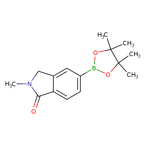 1H-Isoindol-1-one, 2,3-dihydro-2-methyl-5-(4,4,5,5-tetramethyl-1,3,2-dioxaborolan-2-yl)-