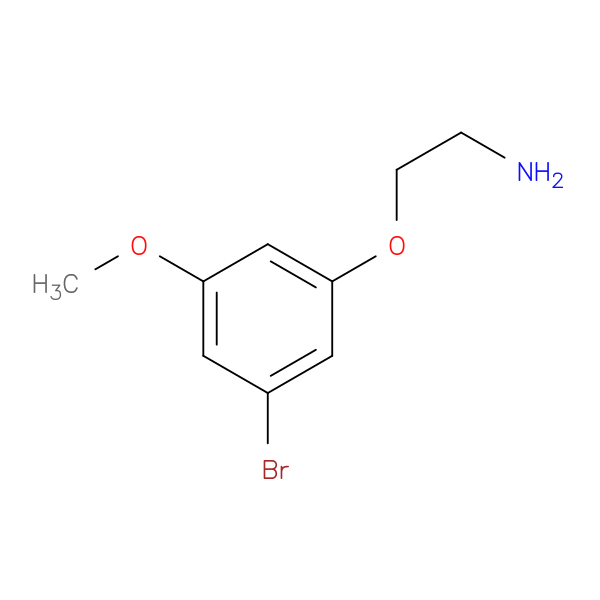 1-(2-Aminoethoxy)-3-bromo-5-methoxybenzene