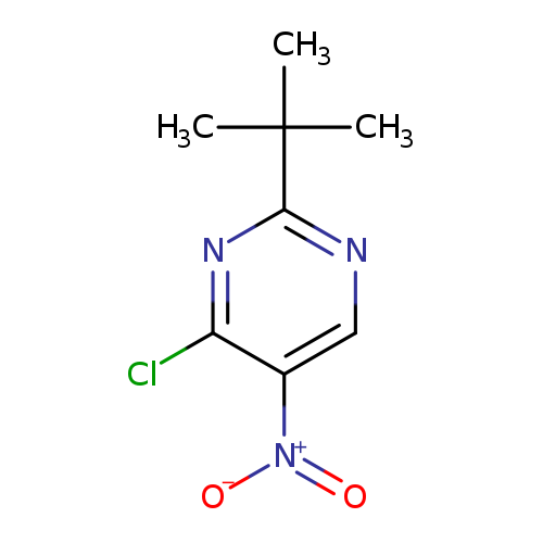 2-(tert-Butyl)-4-chloro-5-nitropyrimidine
