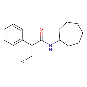 N-cycloheptyl-2-phenylbutanamide