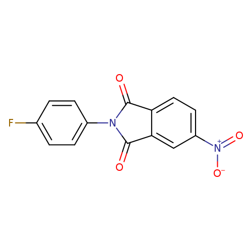 2-(4-fluorophenyl)-5-nitro-2,3-dihydro-1H-isoindole-1,3-dione