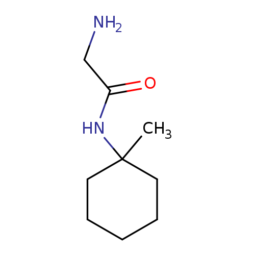 2-amino-N-(1-methylcyclohexyl)acetamide