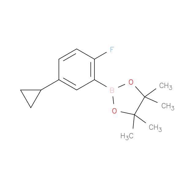 2-(5-cyclopropyl-2-fluorophenyl)-4,4,5,5-tetramethyl-1,3,2-dioxaborolane