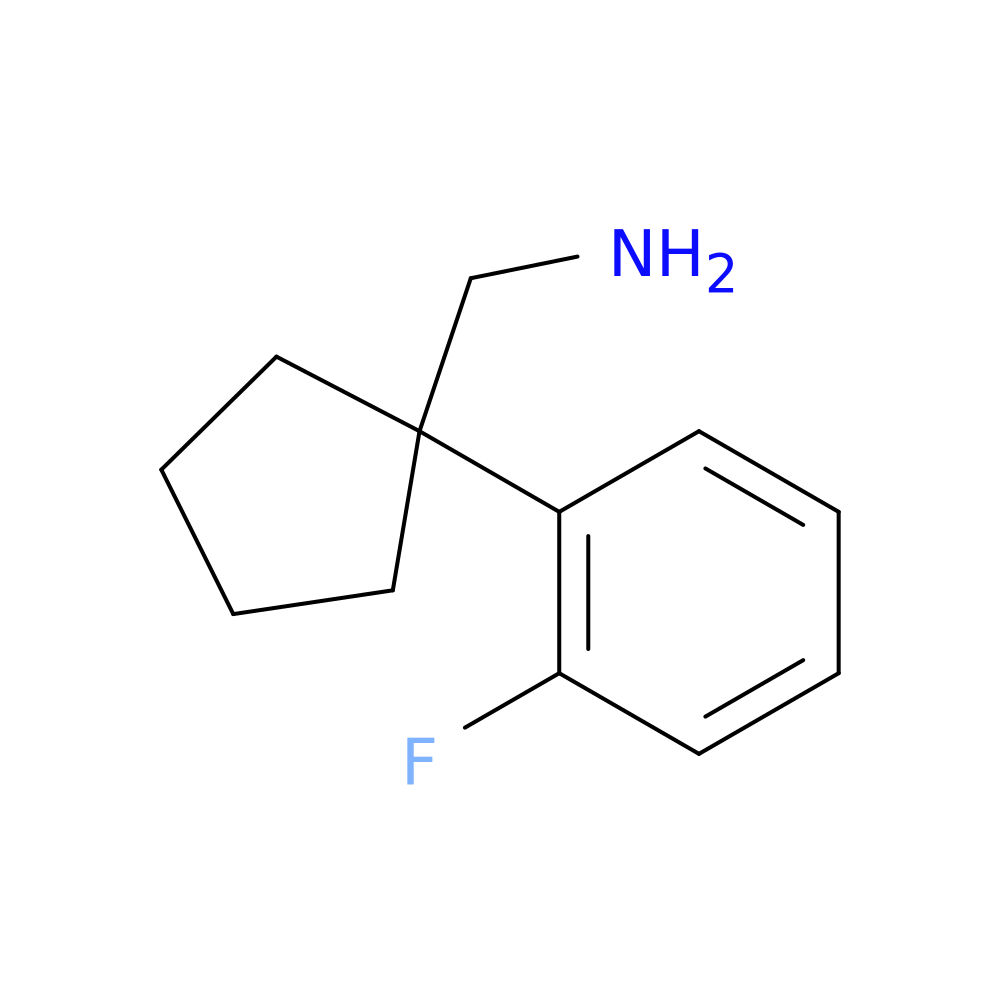 1-[1-(2-Fluorophenyl)cyclopentyl]methanamine