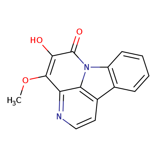 6H-Indolo[3,2,1-de][1,5]naphthyridin-6-one, 5-hydroxy-4-methoxy-