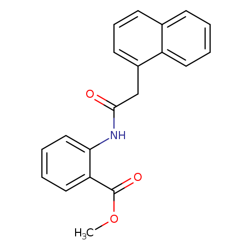methyl 2-[2-(naphthalen-1-yl)acetamido]benzoate