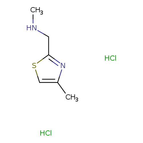N-methyl-1-(4-methyl-1,3-thiazol-2-yl)methanamine dihydrochloride