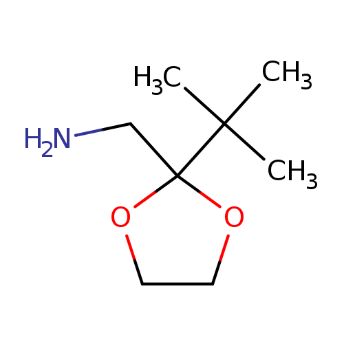 (2-tert-butyl-1,3-dioxolan-2-yl)methanamine