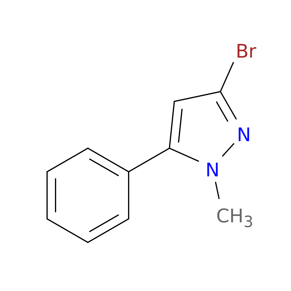 3-Bromo-1-methyl-5-phenyl-1H-pyrazole