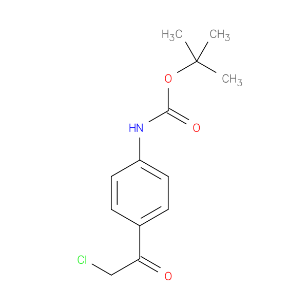 Carbamic acid, N-[4-(2-chloroacetyl)phenyl]-, 1,1-dimethylethyl ester