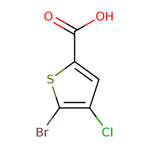 2-Thiophenecarboxylic acid, 5-bromo-4-chloro-