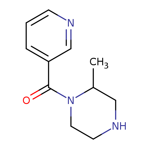 2-methyl-1-(pyridine-3-carbonyl)piperazine