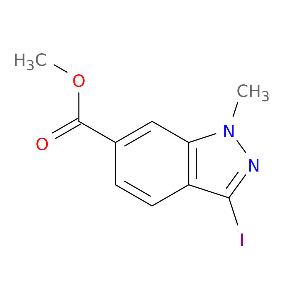 METHYL 3-IODO-1-METHYL-1H-INDAZOLE-6-CARBOXYLATE