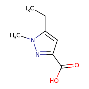 1H-Pyrazole-3-carboxylic acid, 5-ethyl-1-methyl-