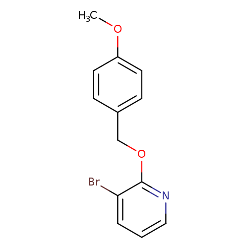 3-Bromo-2-[(4-methoxyphenyl)methoxy]pyridine
