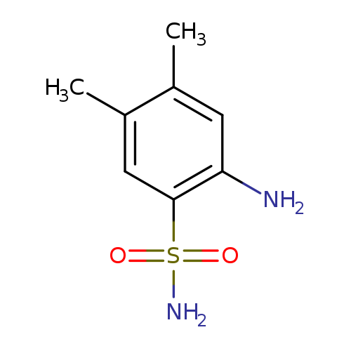 2-amino-4,5-dimethylbenzene-1-sulfonamide