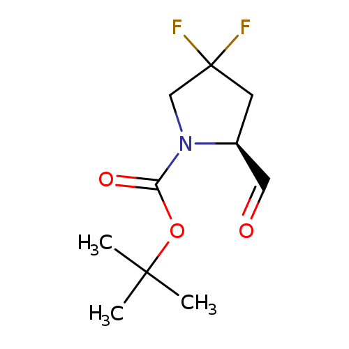 TERT-BUTYL (2S)-4,4-DIFLUORO-2-FORMYLPYRROLIDINE-1-CARBOXYLATE