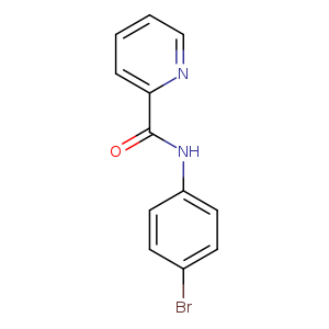 2-Pyridinecarboxamide, N-(4-bromophenyl)-