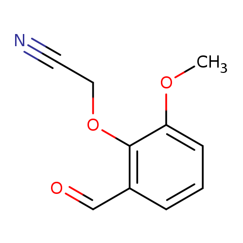 2-(2-Formyl-6-methoxyphenoxy)acetonitrile