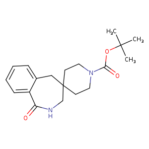 Tert-Butyl 1-Oxo-1,2,3,5-Tetrahydrospiro[Benzo[C]Azepine-4,4-Piperidine]-1-Carboxylate