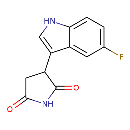 2,5-Pyrrolidinedione, 3-(5-fluoro-1H-indol-3-yl)-