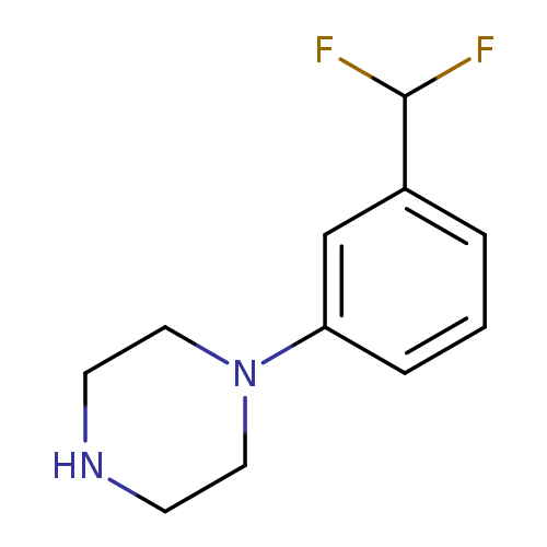 1-[3-(difluoromethyl)phenyl]piperazine