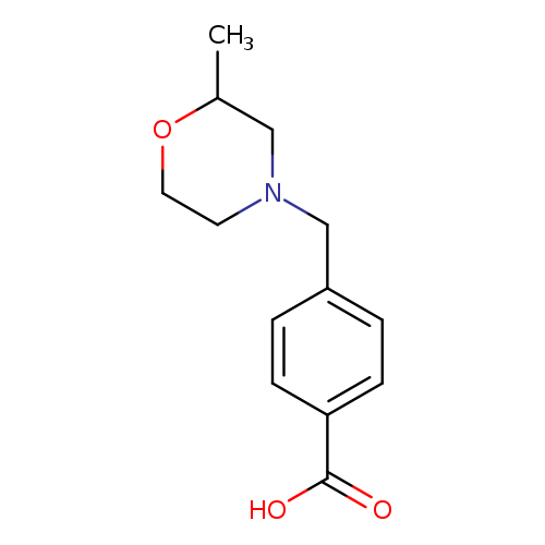 4-[(2-methylmorpholin-4-yl)methyl]benzoic acid