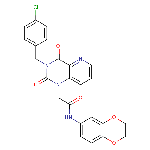 2-{3-[(4-chlorophenyl)methyl]-2,4-dioxo-1H,2H,3H,4H-pyrido[3,2-d]pyrimidin-1-yl}-N-(2,3-dihydro-1,4-benzodioxin-6-yl)acetamide