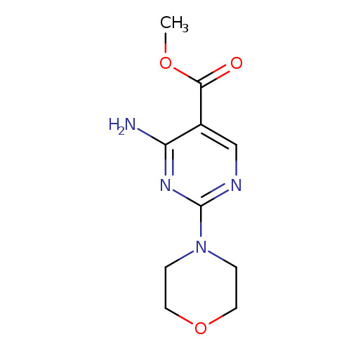 methyl 4-amino-2-(morpholin-4-yl)pyrimidine-5-carboxylate