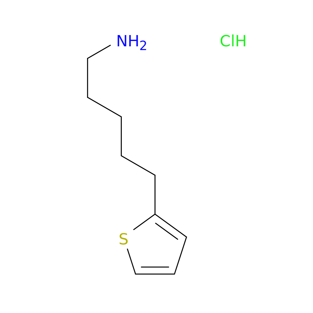 5-(thiophen-2-yl)pentan-1-amine hydrochloride