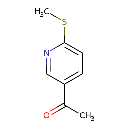 1-(6-(Methylthio)pyridin-3-yl)ethanone