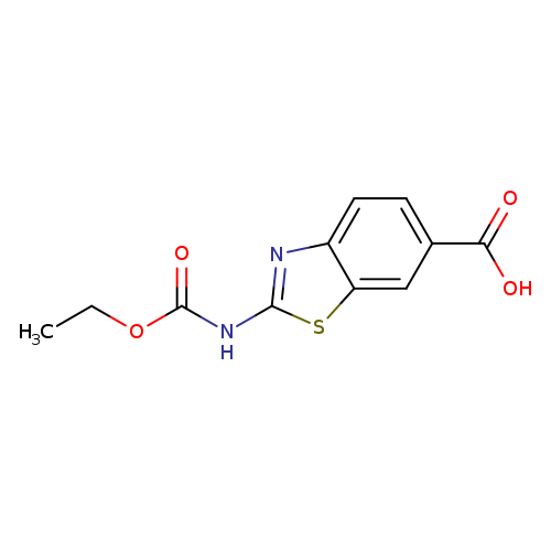 2-[(Ethoxycarbonyl)amino]-1,3-benzothiazole-6-carboxylic acid
