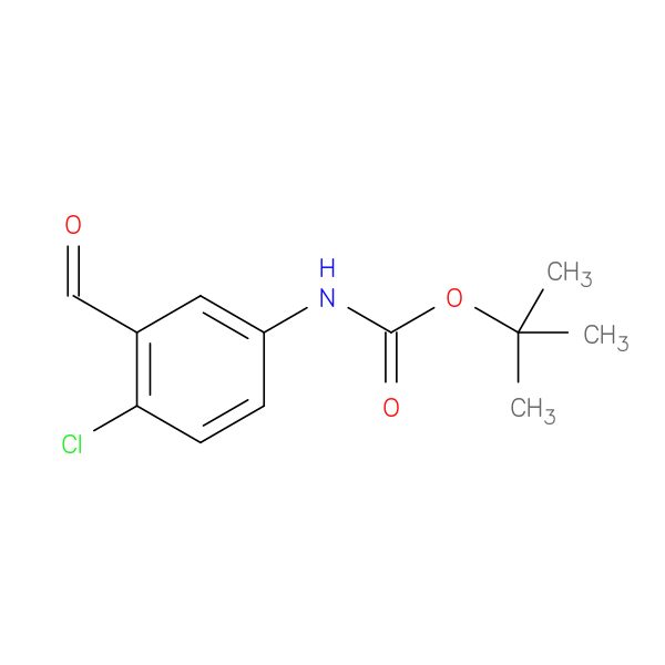 tert-butyl N-(4-chloro-3-formylphenyl)carbamate