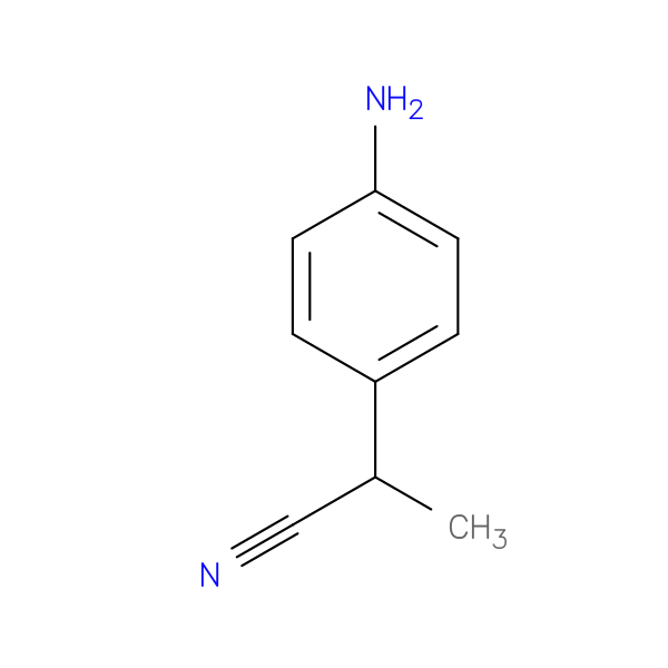 2-(4-Aminophenyl)propanenitrile