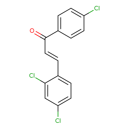 (2E)-1-(4-chlorophenyl)-3-(2,4-dichlorophenyl)prop-2-en-1-one