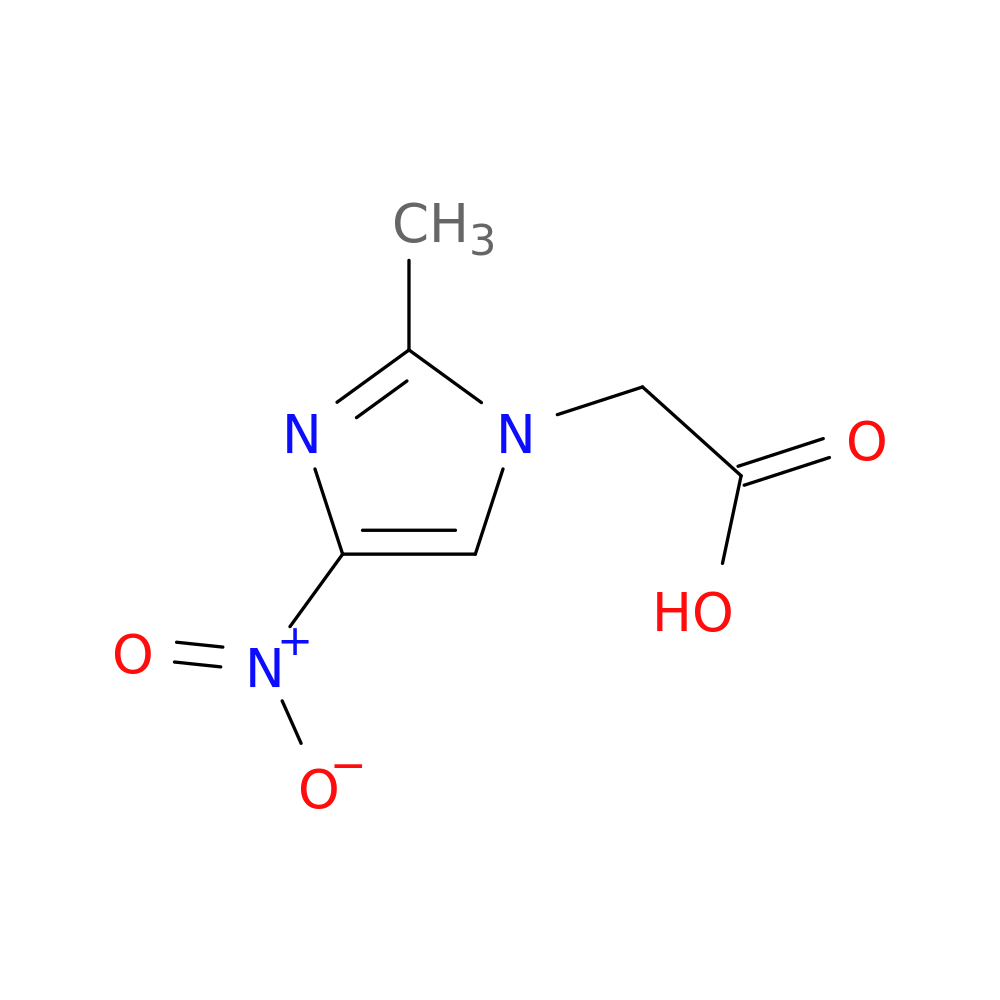 (2-Methyl-4-nitro-1H-imidazol-1-yl)acetic acid