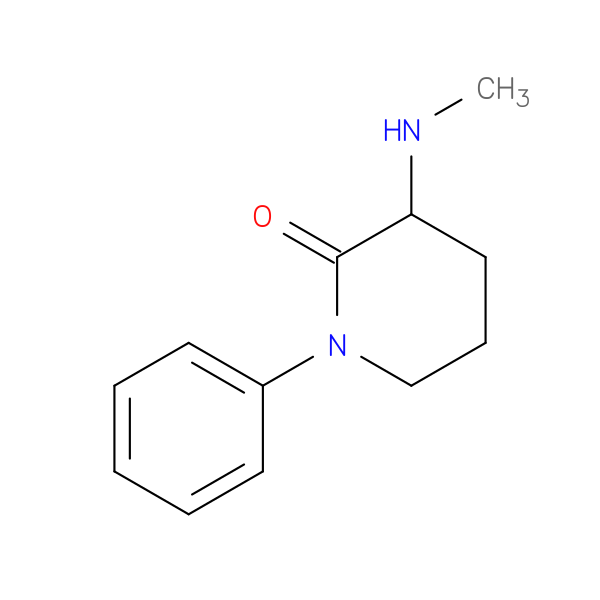 3-(methylamino)-1-phenylpiperidin-2-one