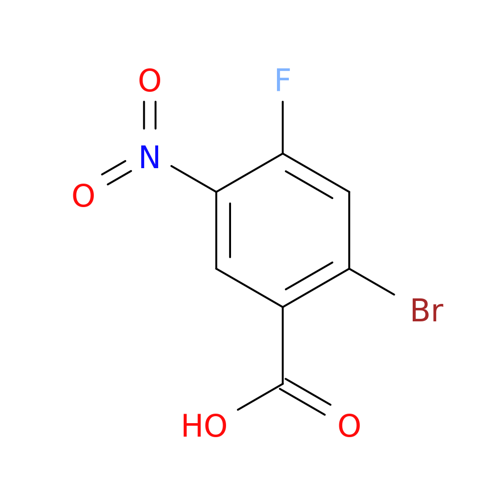 Benzoic acid, 2-bromo-4-fluoro-5-nitro-
