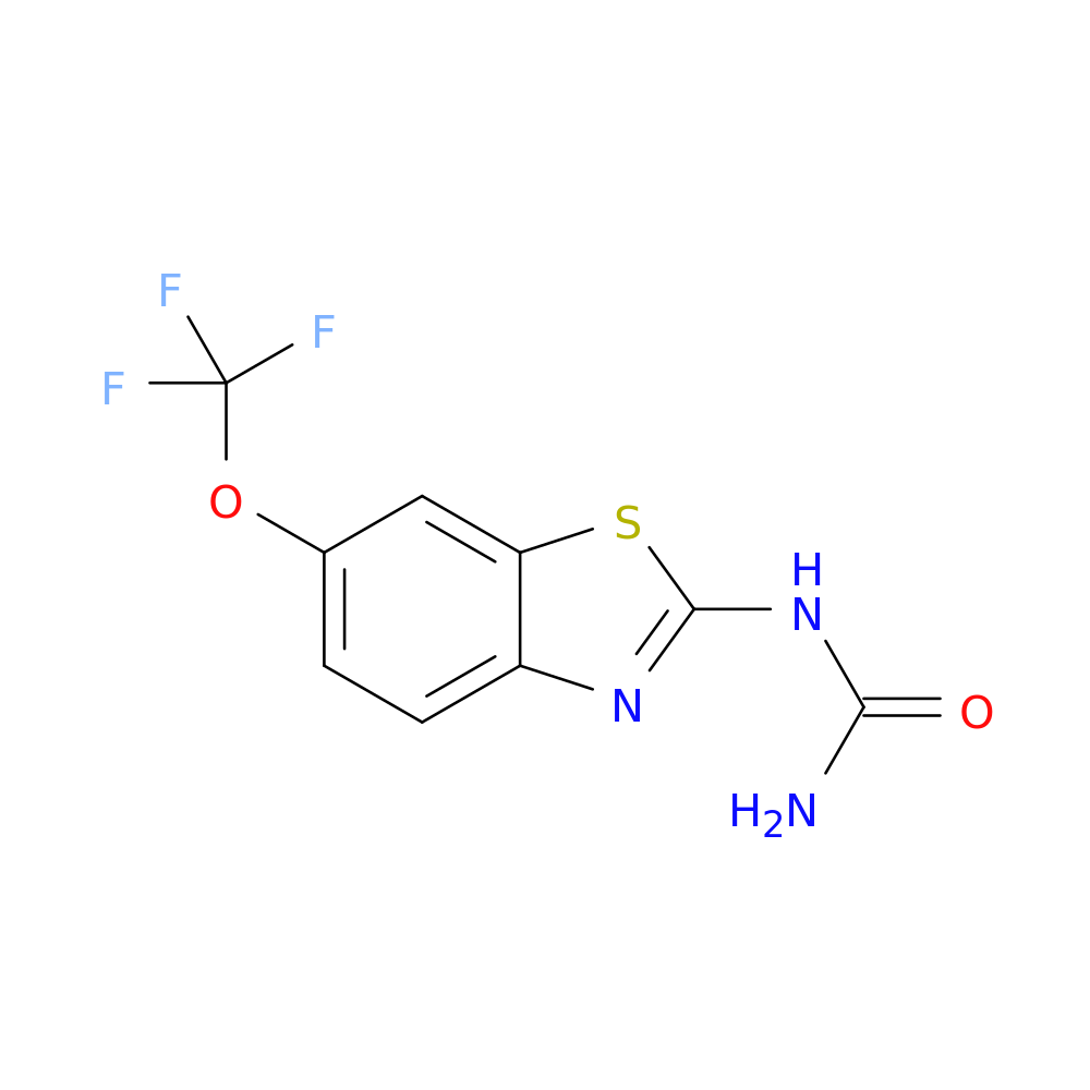 N-[6-(Trifluoromethoxy)-2-benzothiazolyl]urea