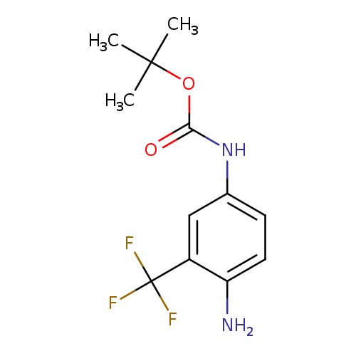 tert-Butyl N-[4-amino-3-(trifluoromethyl)phenyl]carbamate