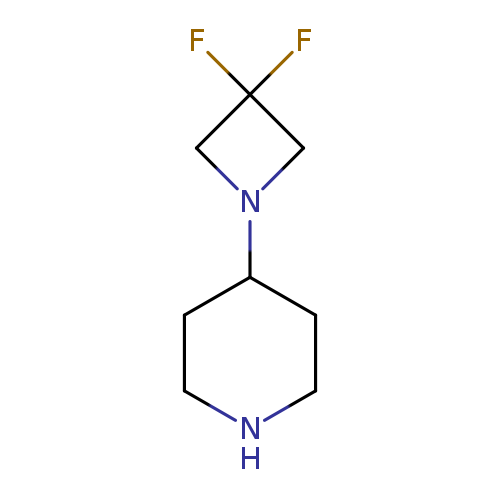 4-(3,3-Difluoroazetidin-1-yl)piperidine