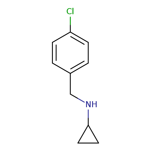 Benzenemethanamine, 4-chloro-N-cyclopropyl-