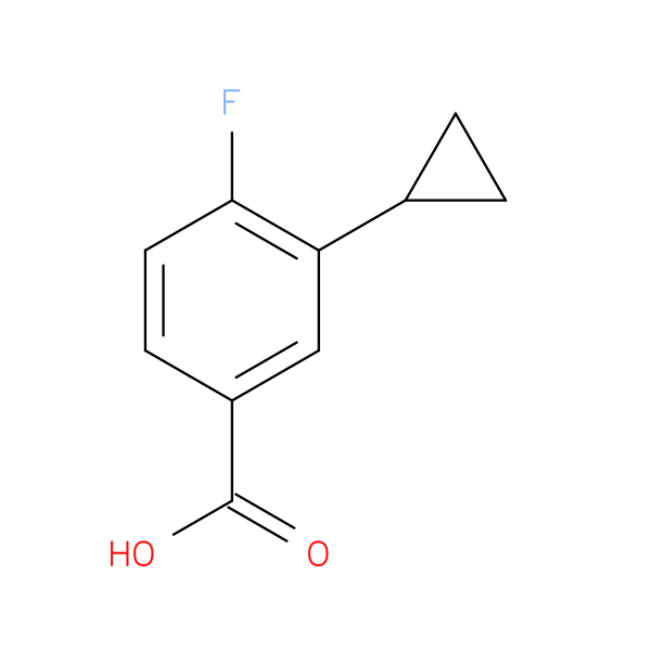 3-Cyclopropyl-4-fluorobenzoic acid