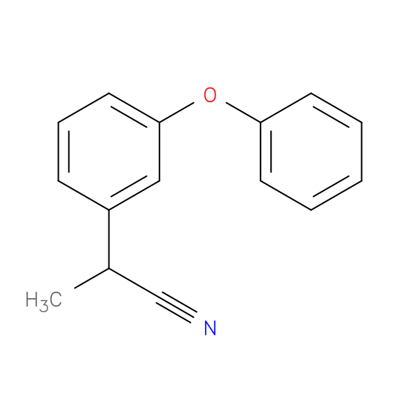 2-(3-phenoxyphenyl)propanenitrile