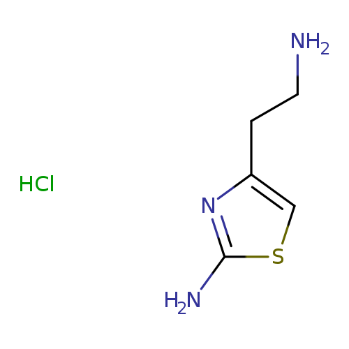 4-(2-aminoethyl)-1,3-thiazol-2-amine hydrochloride