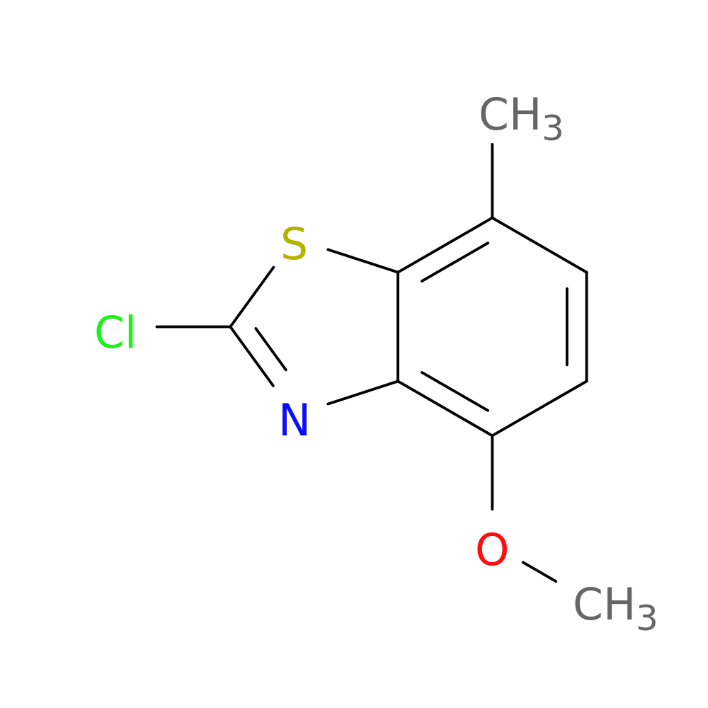 2-Chloro-4-methoxy-7-methylbenzo[d]thiazole