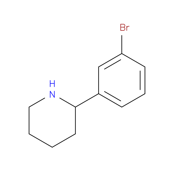 2-(3-Bromophenyl)piperidine