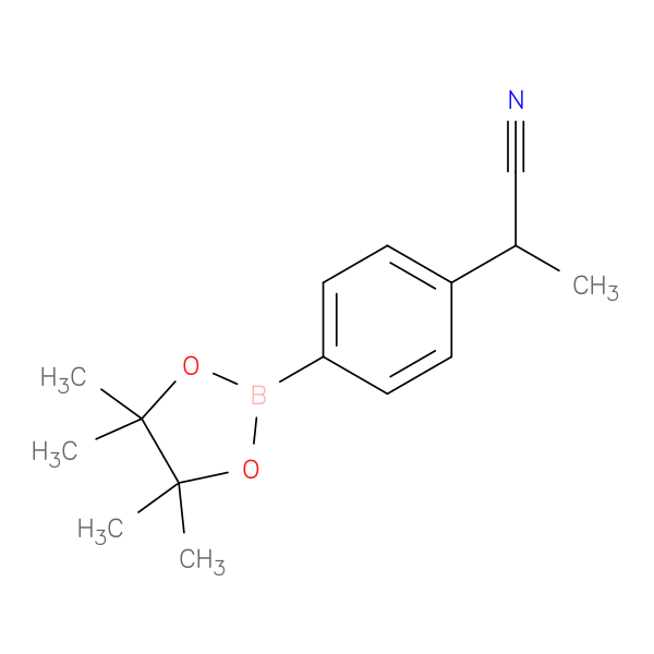 2-[4-(4,4,5,5-tetramethyl-1,3,2-dioxaborolan-2-yl)phenyl]propanenitrile